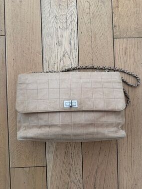 Authentic Chanel Shoulder Bag with Chain Strap
